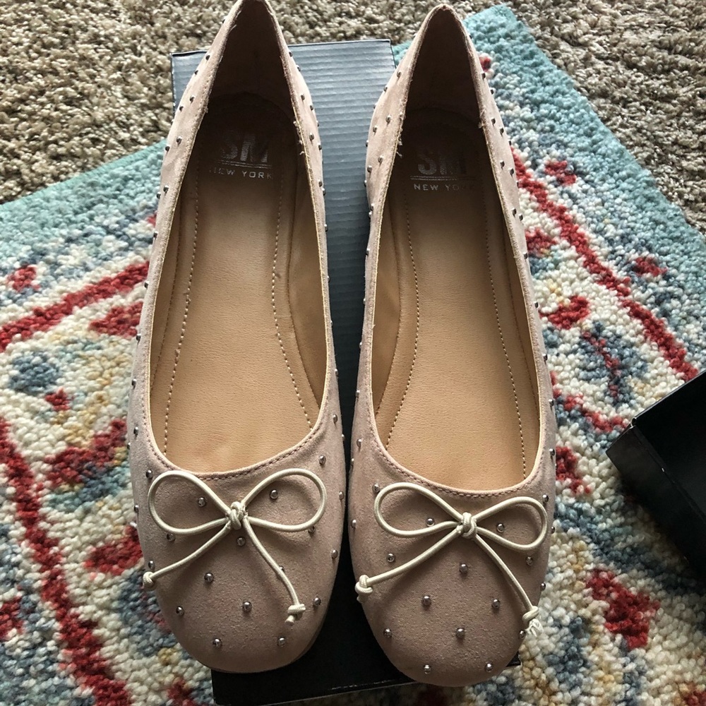 Blush colored size 8 ballet shoes NWT